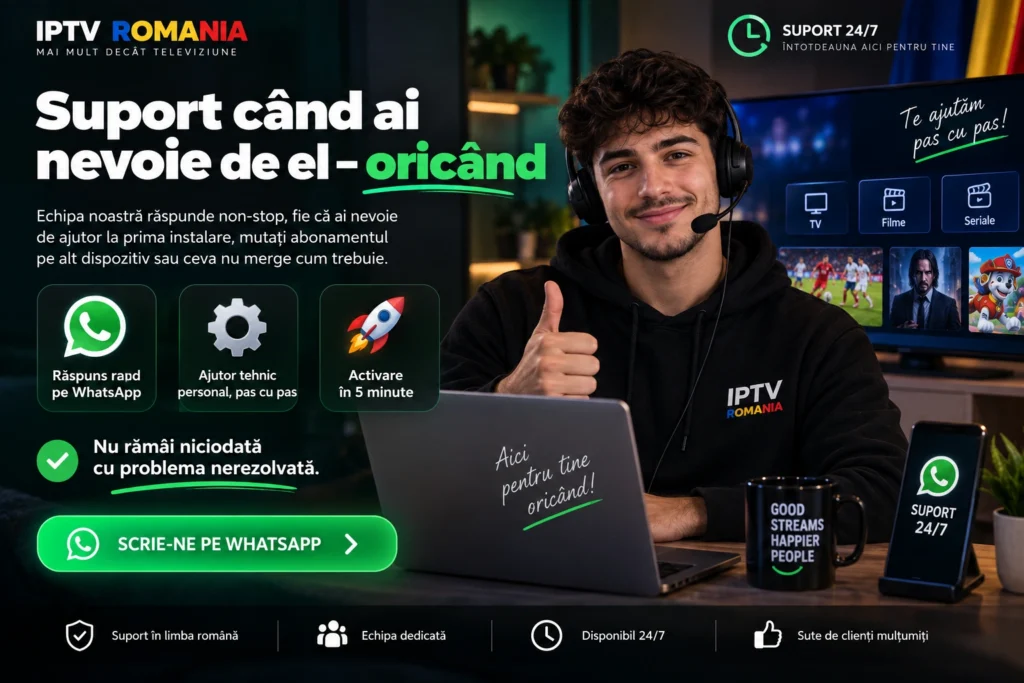 Suport când ai nevoie de el – oricând